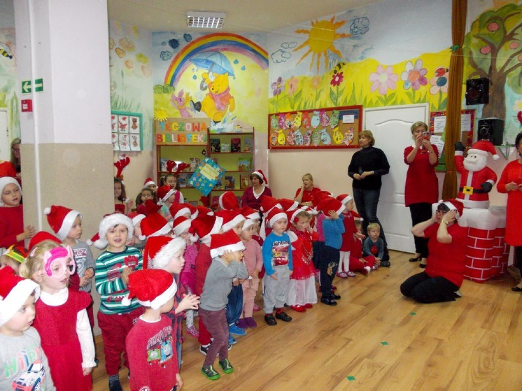 Mikołajkowy zawrót głowy w Przedszkolu Publicznym nr 11 w Brzegu