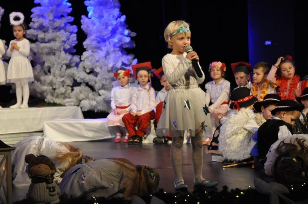 Jasełka w wykonaniu przedszkolaków z 