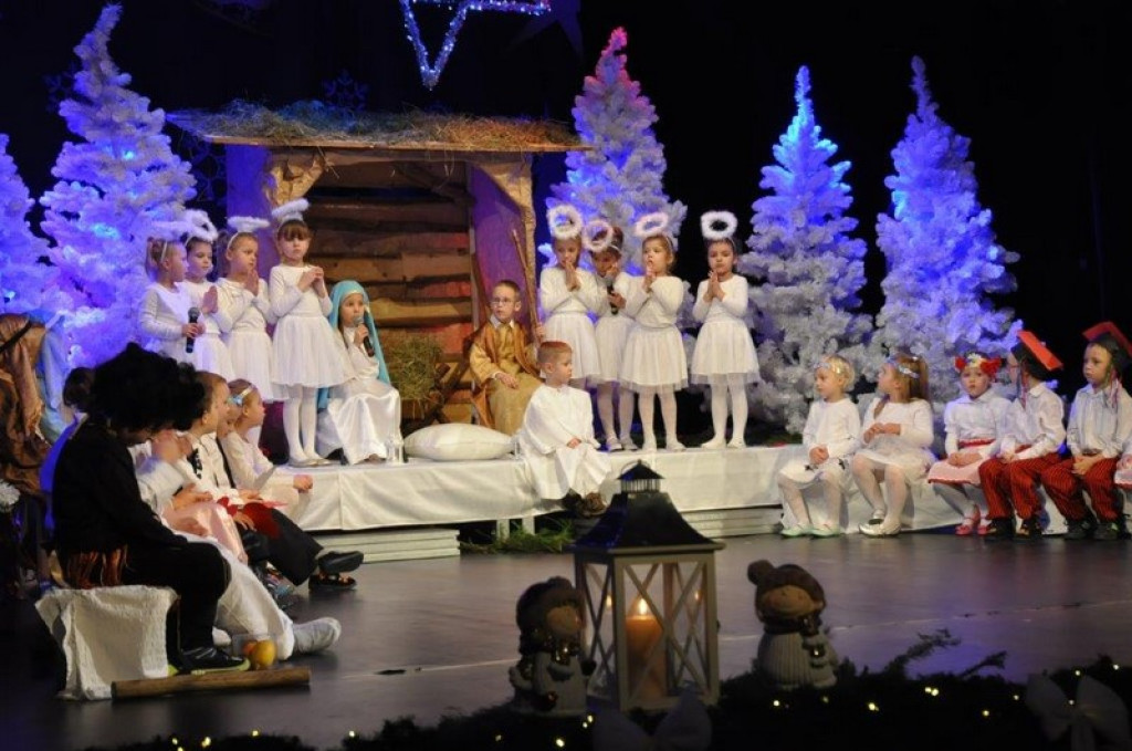 Jasełka w wykonaniu przedszkolaków z 