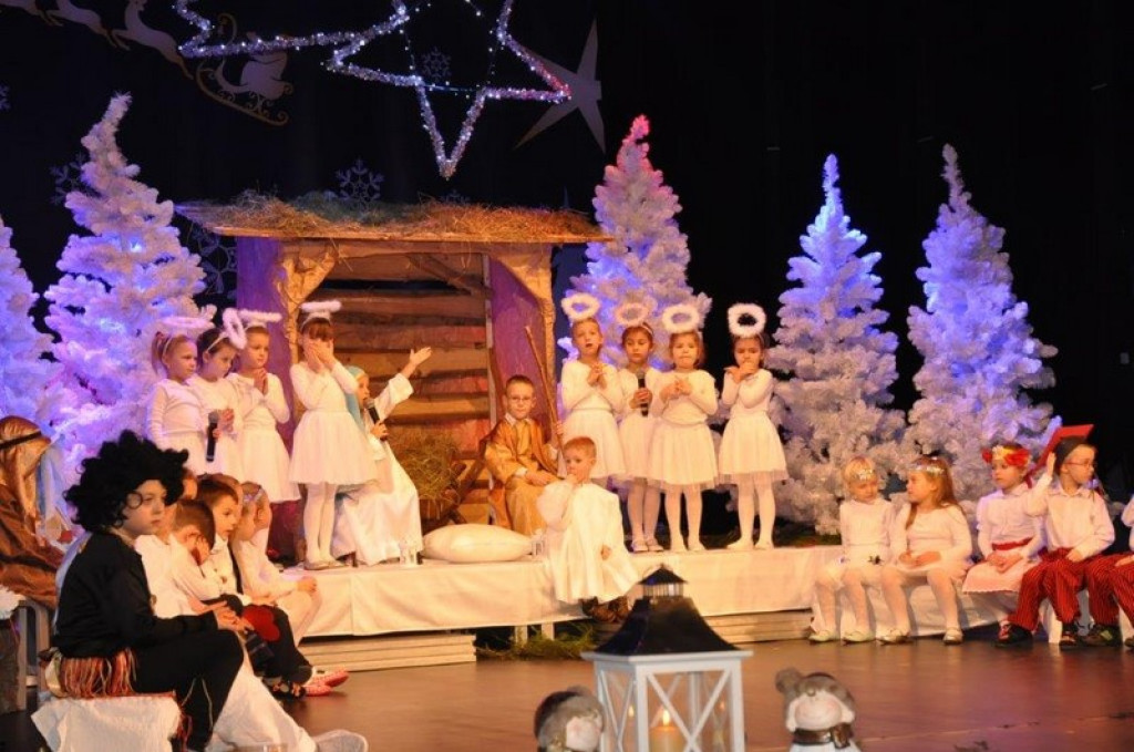 Jasełka w wykonaniu przedszkolaków z 