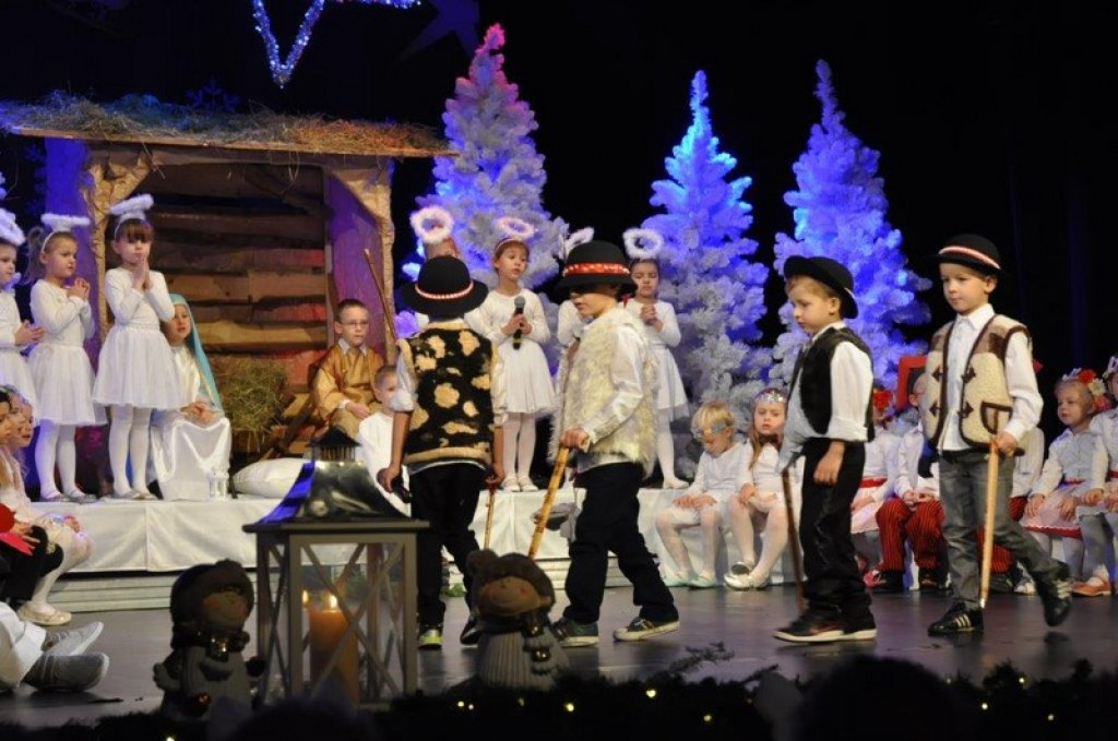 Jasełka w wykonaniu przedszkolaków z 