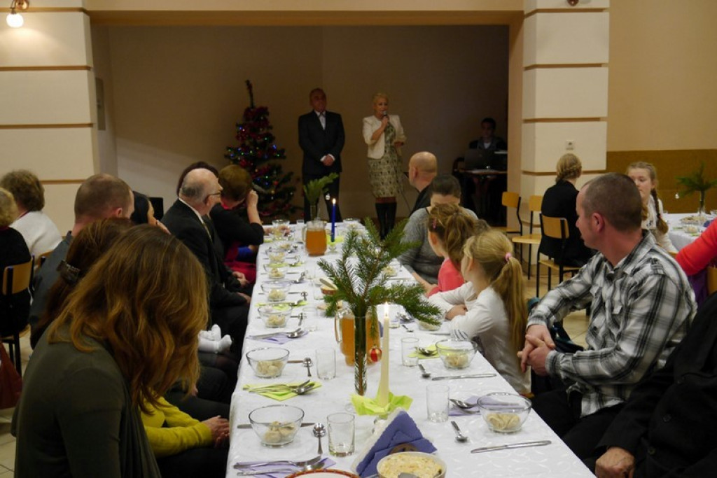 Wieczerza wigilijna w Gierszowicach