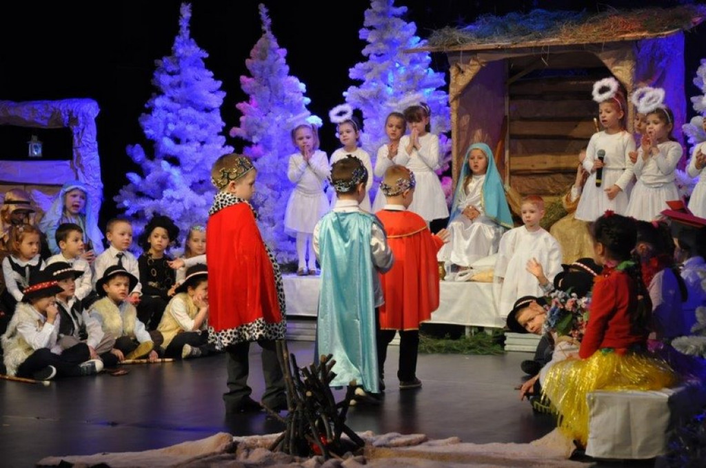 Jasełka w wykonaniu przedszkolaków z 