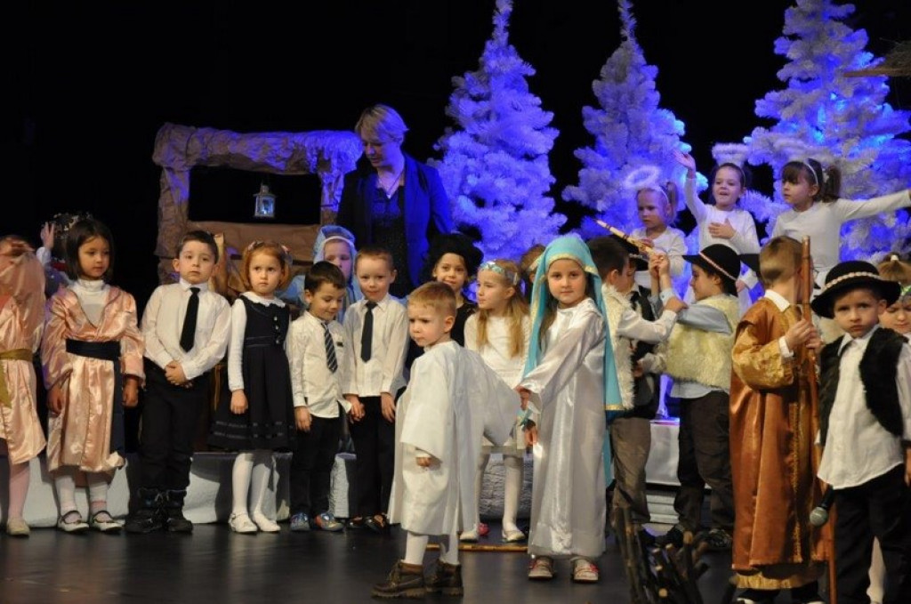 Jasełka w wykonaniu przedszkolaków z 