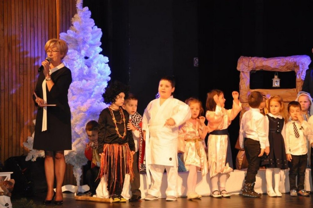 Jasełka w wykonaniu przedszkolaków z 