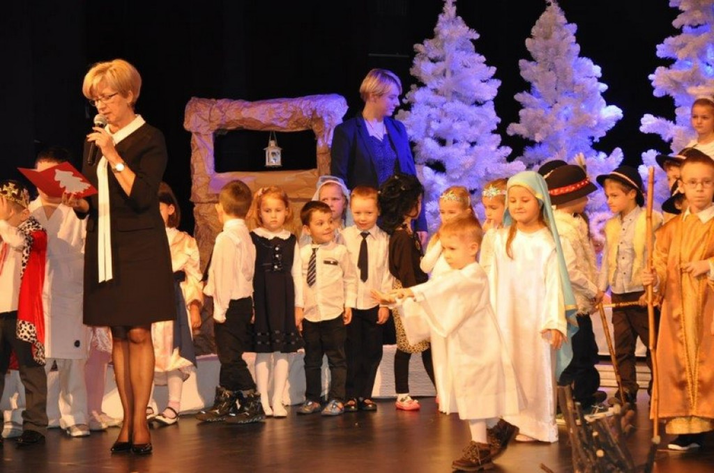 Jasełka w wykonaniu przedszkolaków z 
