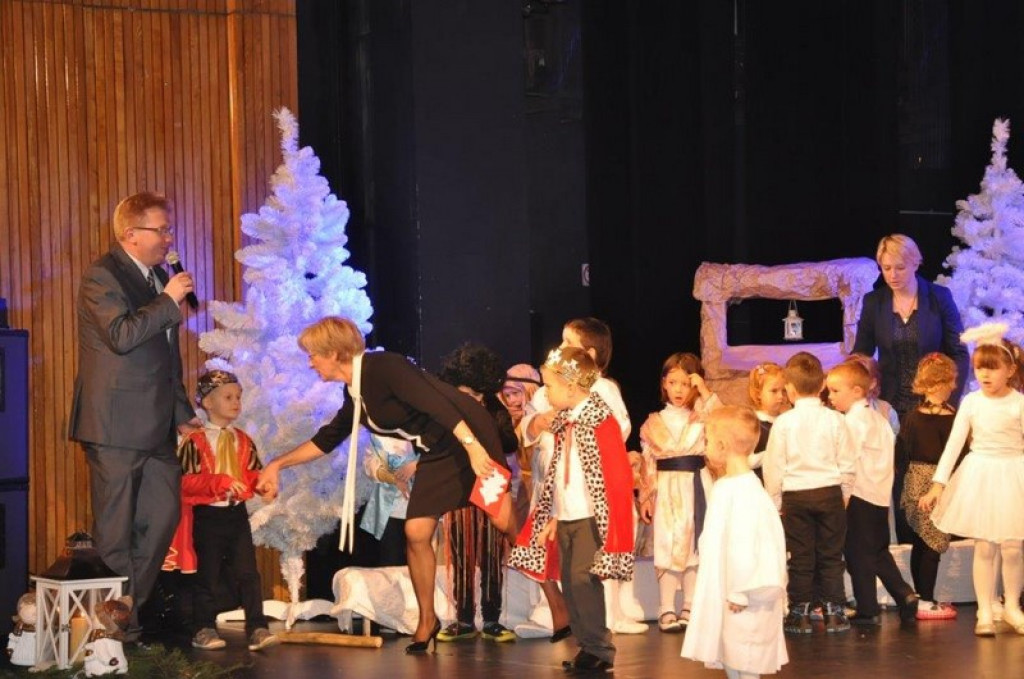 Jasełka w wykonaniu przedszkolaków z 