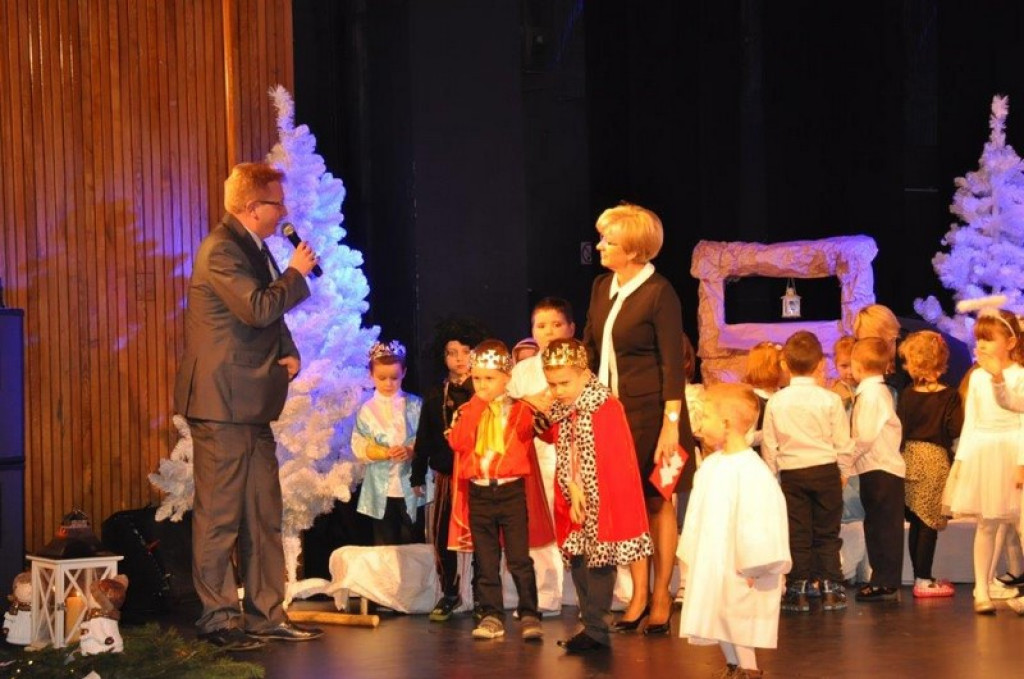 Jasełka w wykonaniu przedszkolaków z 