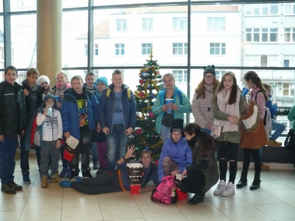 Mikołaj w PSP w Olszance...