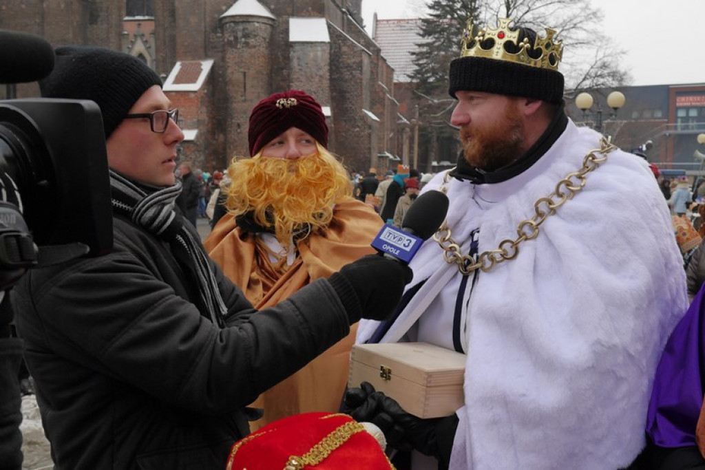 Orszak Trzech Króli przeszedł ulicami Brzegu