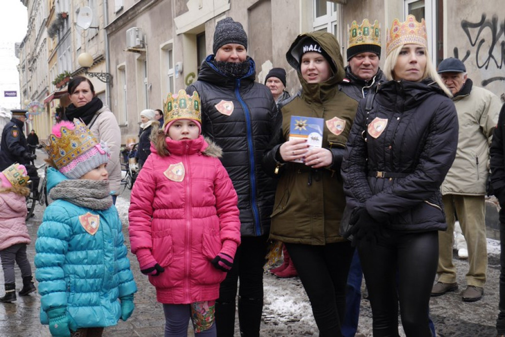 Orszak Trzech Króli przeszedł ulicami Brzegu