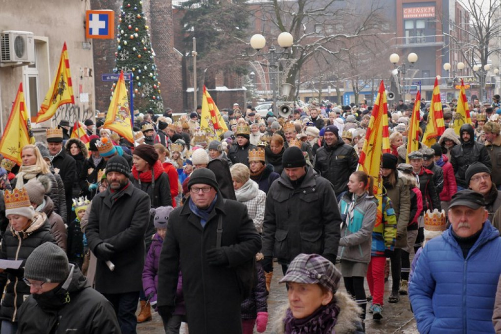 Orszak Trzech Króli przeszedł ulicami Brzegu