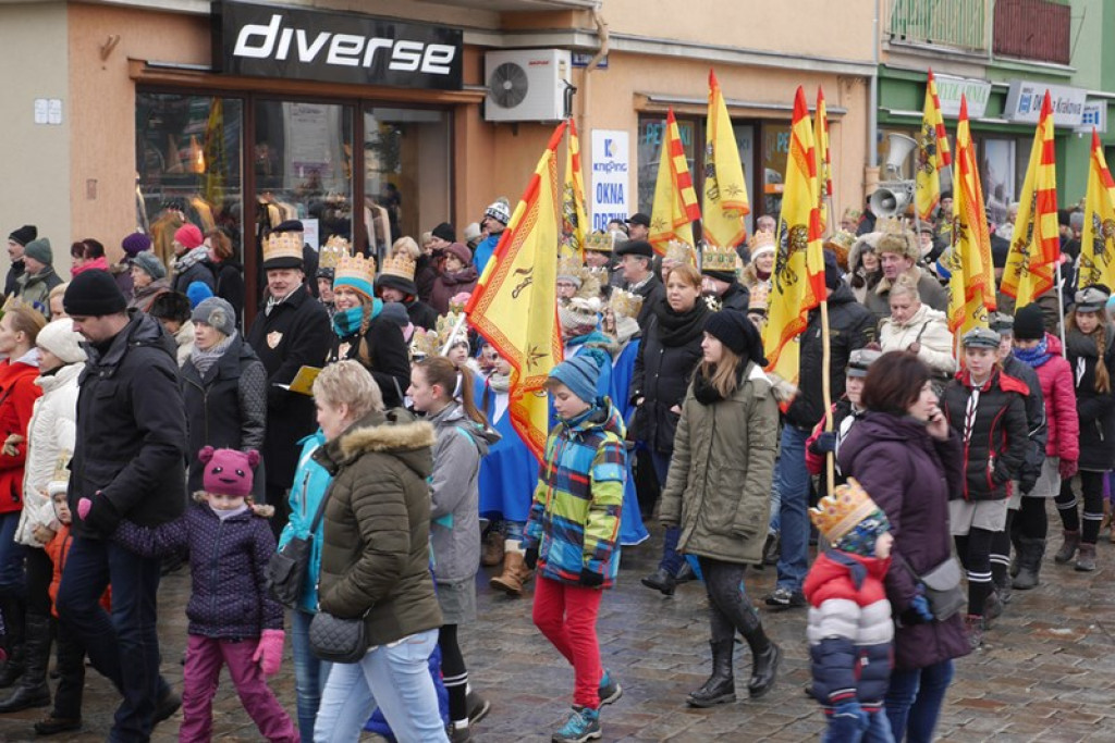 Orszak Trzech Króli przeszedł ulicami Brzegu