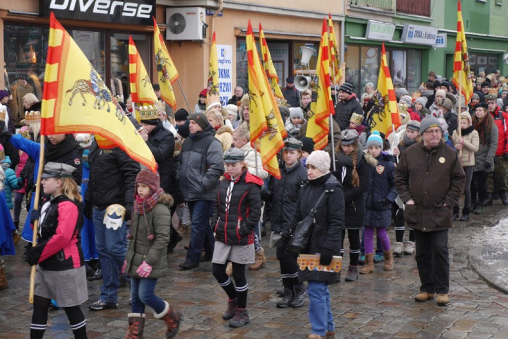 Orszak Trzech Króli przeszedł ulicami Brzegu