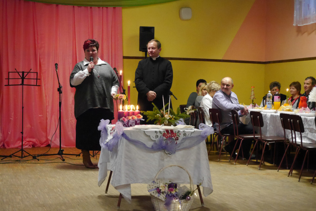 Opłatkowe spotkanie w Dobrzyniu