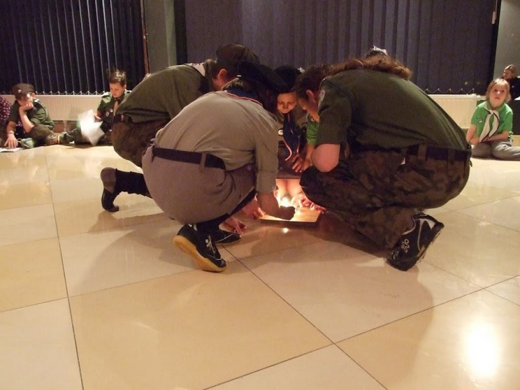 Kiedy to minęło...? Harcerze na zimowisku