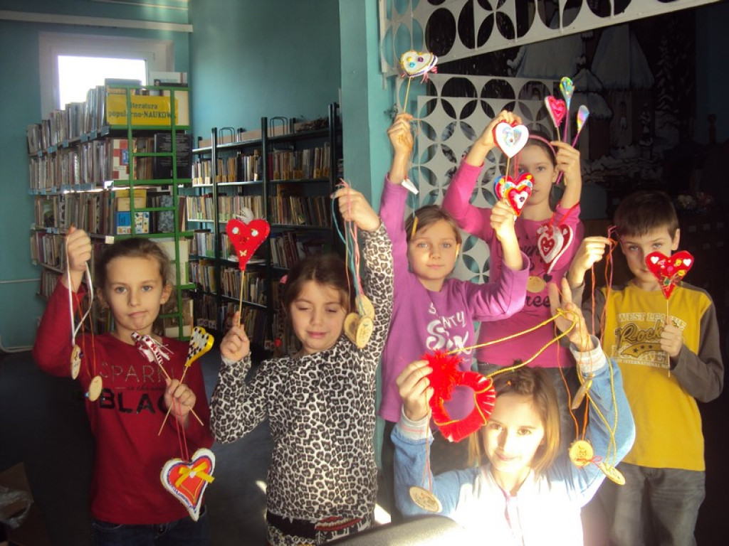 Ferie w Bibliotece Publicznej w Łosiowie