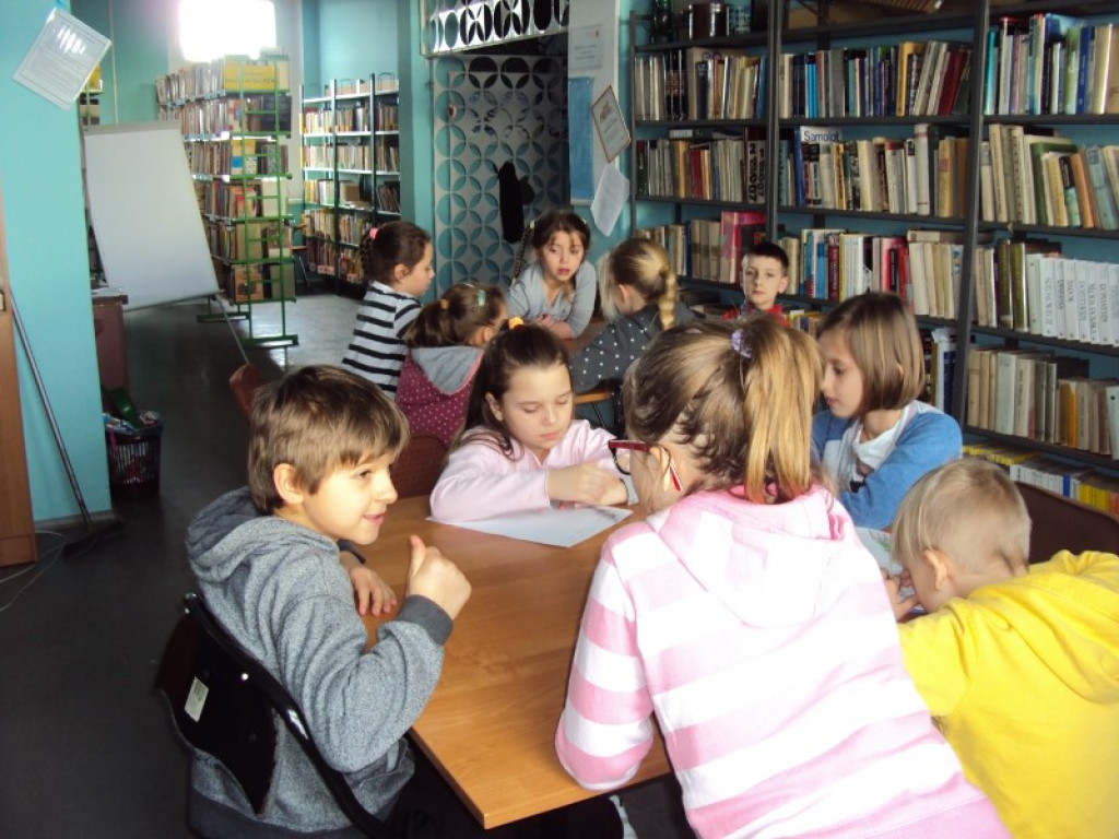 Ferie w Bibliotece Publicznej w Łosiowie