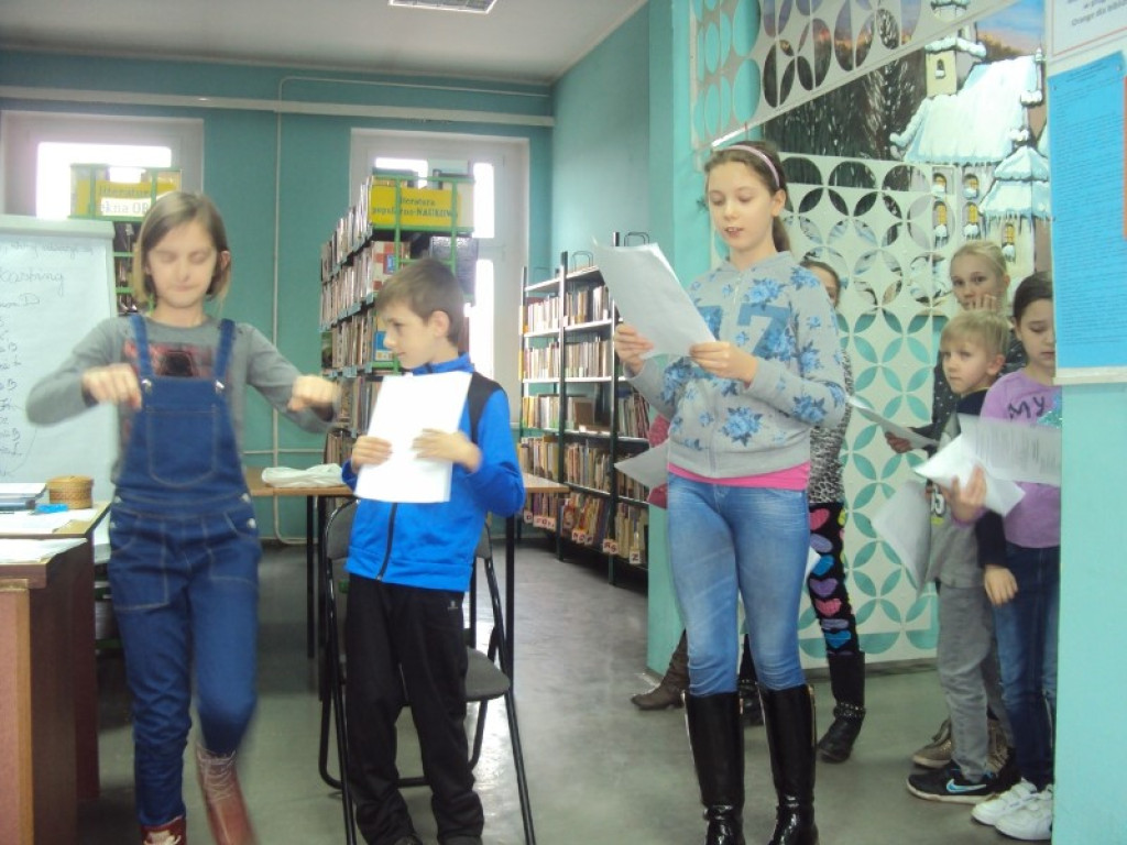 Ferie w Bibliotece Publicznej w Łosiowie