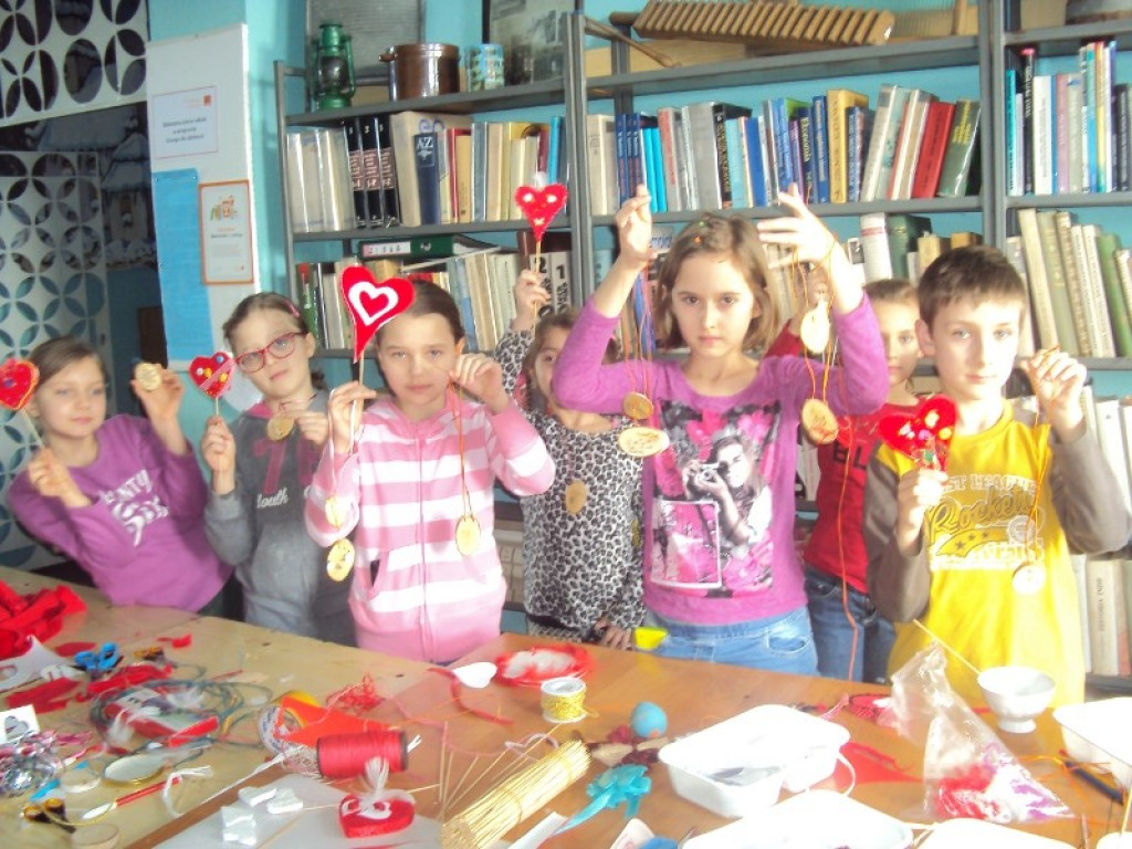 Ferie w Bibliotece Publicznej w Łosiowie