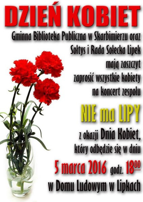 Weekendowy Informator Imprezowy 04-06.03.2016 - DZIEŃ KOBIET!