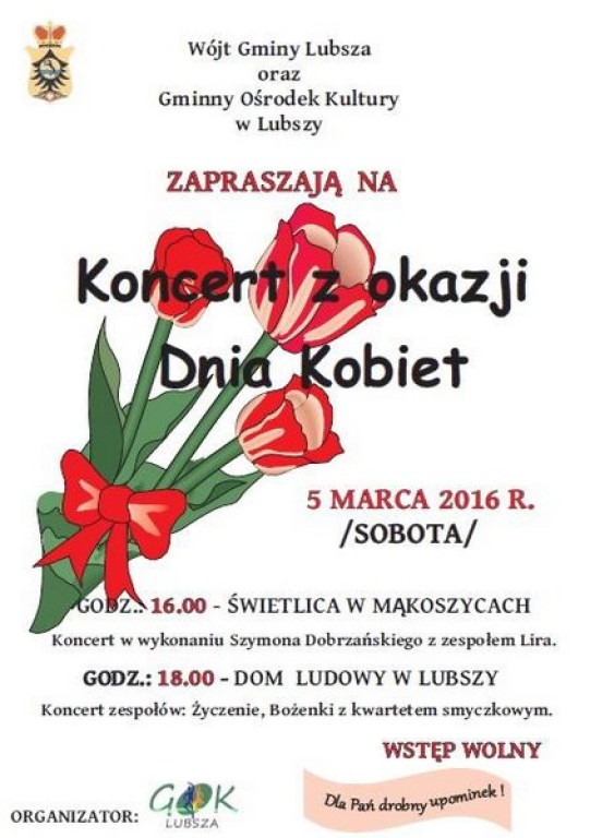 Weekendowy Informator Imprezowy 04-06.03.2016 - DZIEŃ KOBIET!