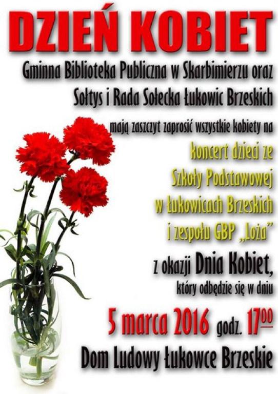 Weekendowy Informator Imprezowy 04-06.03.2016 - DZIEŃ KOBIET!