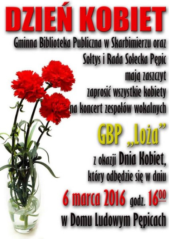 Weekendowy Informator Imprezowy 04-06.03.2016 - DZIEŃ KOBIET!