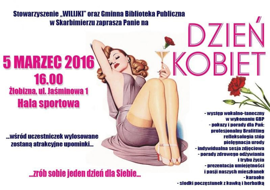 Weekendowy Informator Imprezowy 04-06.03.2016 - DZIEŃ KOBIET!