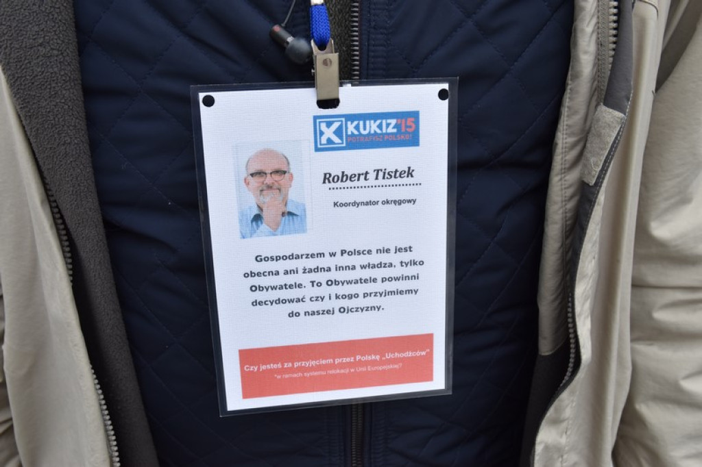 Brzeżanie składali podpisy pod wnioskiem o referendum w sprawie uchodźców