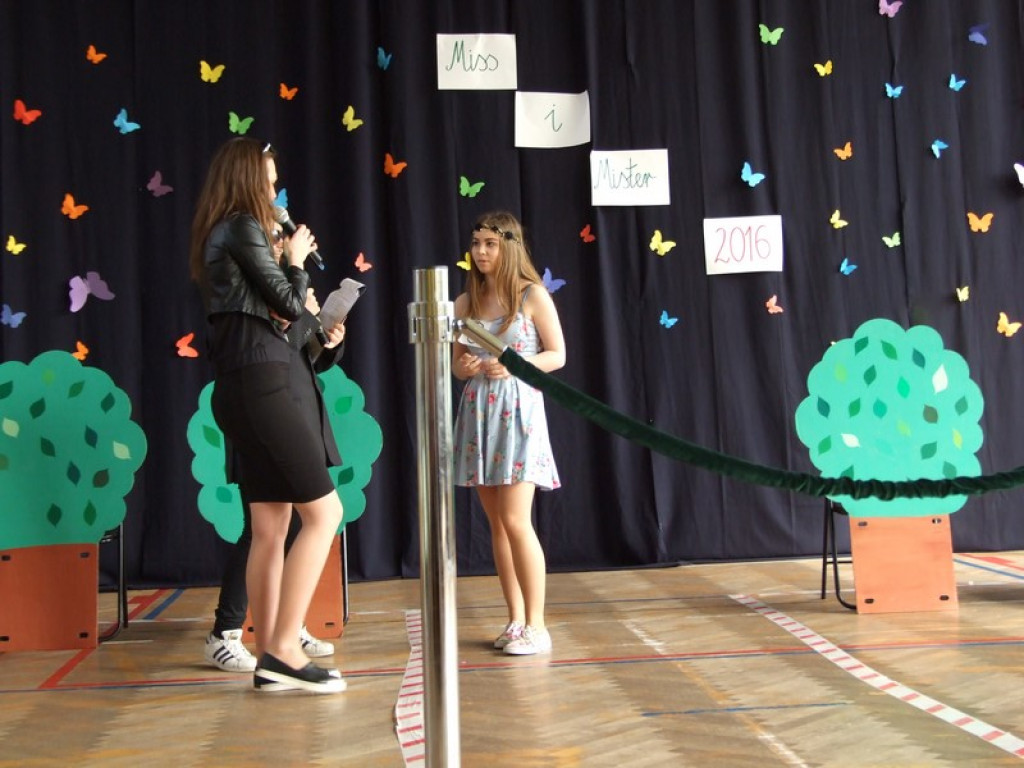 Wybory Miss i Mistera w ZS nr 2 z OI w Brzegu