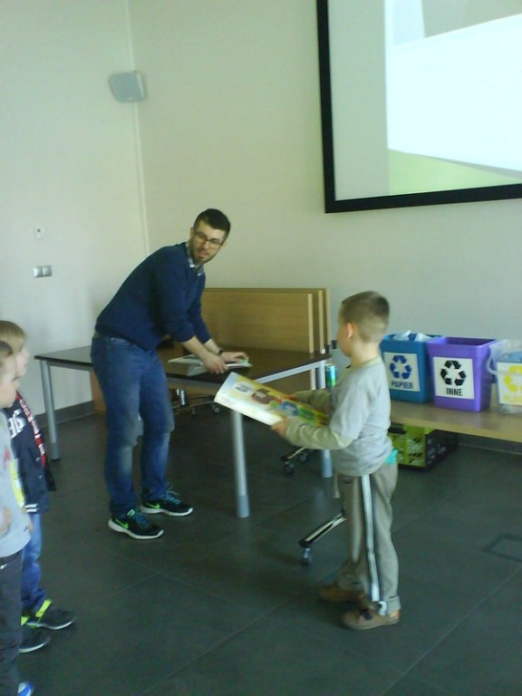 Przedszkolaki z Olszanki z  wizytą w Zakładzie Gospodarowania Odpadami w Gać