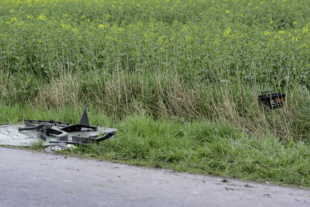 Kobieta w ciąży dachowała pod Grodkowem