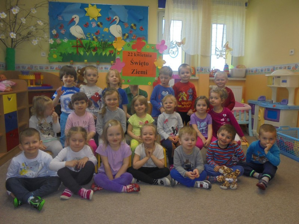 Międzynarodowy Dzień Ziemi  w Przedszkolu Publicznym nr 3 w Brzegu