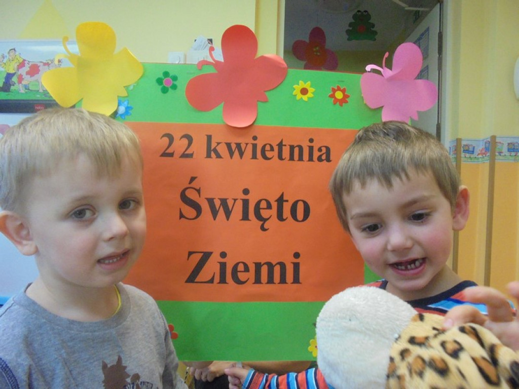 Międzynarodowy Dzień Ziemi  w Przedszkolu Publicznym nr 3 w Brzegu