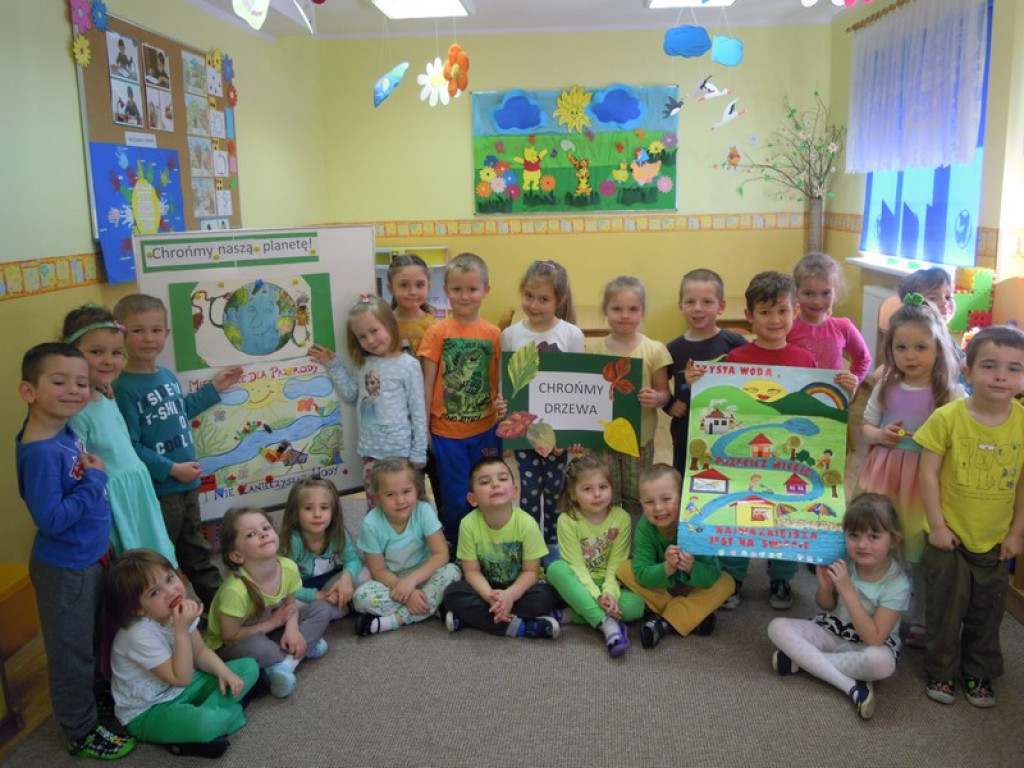 Międzynarodowy Dzień Ziemi  w Przedszkolu Publicznym nr 3 w Brzegu
