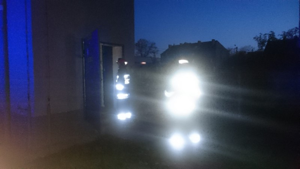 Grodków w ciemności. Transformator w ogniu [zdjęcia i wideo] Aktualizacja