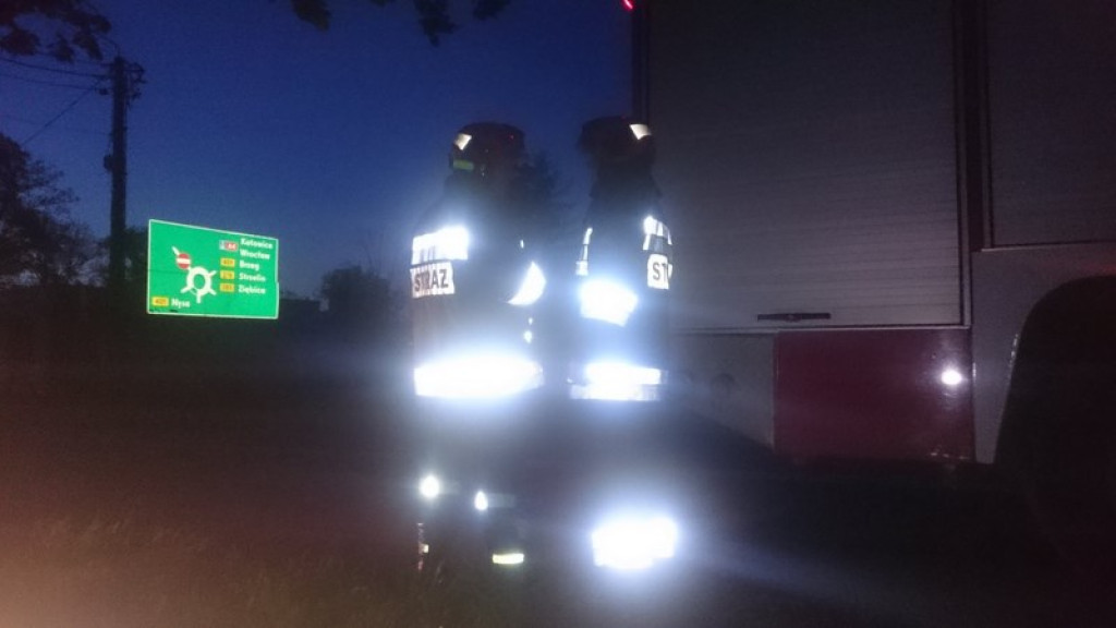 Grodków w ciemności. Transformator w ogniu [zdjęcia i wideo] Aktualizacja