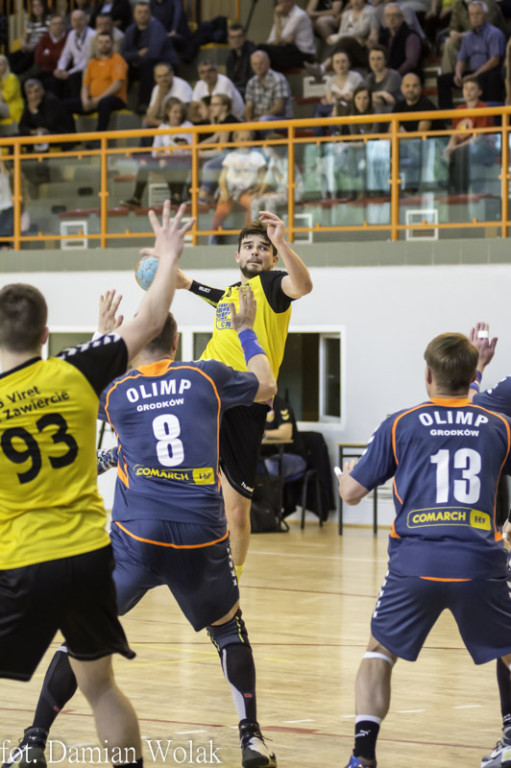 Olimp Grodków w barażach. Zwycięstwo w meczu z Viretem CMC Zawiercie [aktualizacja, relacja+galeria]