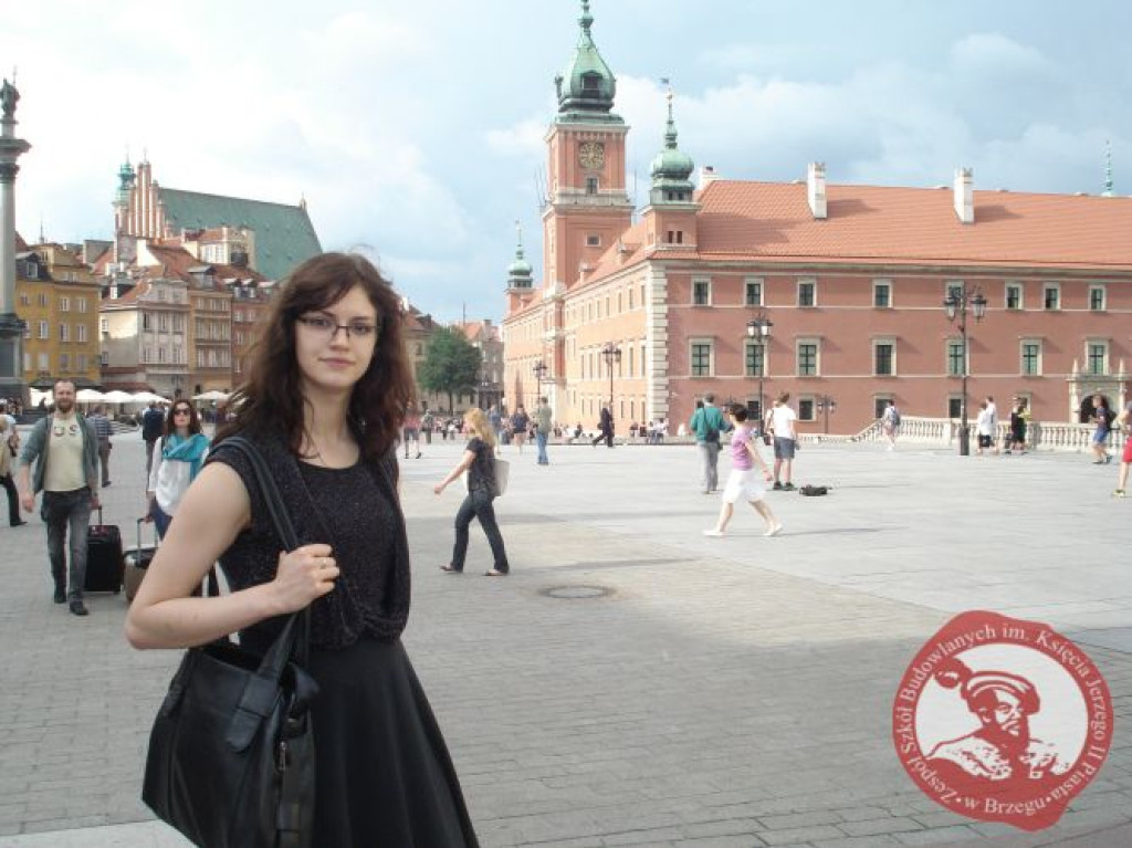 Wiktoria Kamińska z Zespołu Szkół Budowlanych w Brzegu wygrywa ogólnopolski konkurs plastyczny