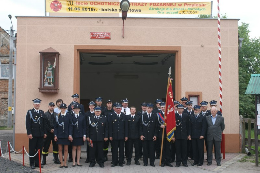 70-lecie Ochotniczej Straży Pożarnej w Przylesiu