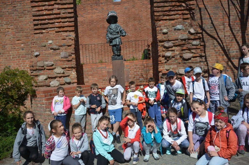 Wycieczka klasy III a z rodzicami do Warszawy