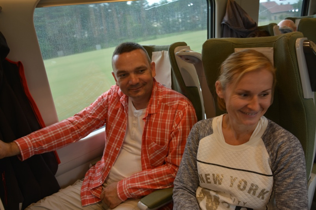 Wycieczka klasy III a z rodzicami do Warszawy