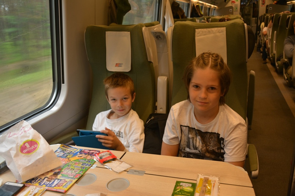 Wycieczka klasy III a z rodzicami do Warszawy