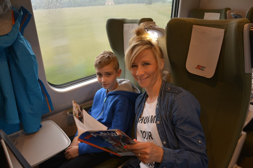 Wycieczka klasy III a z rodzicami do Warszawy