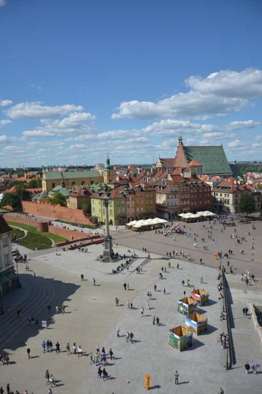 Wycieczka klasy III a z rodzicami do Warszawy