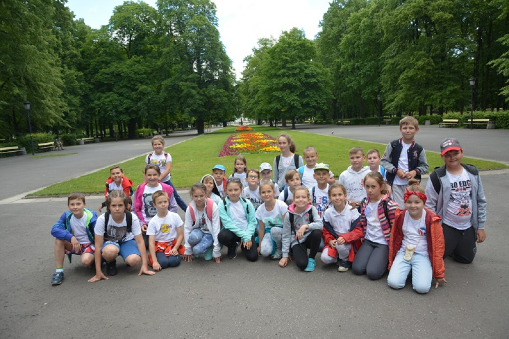 Wycieczka klasy III a z rodzicami do Warszawy