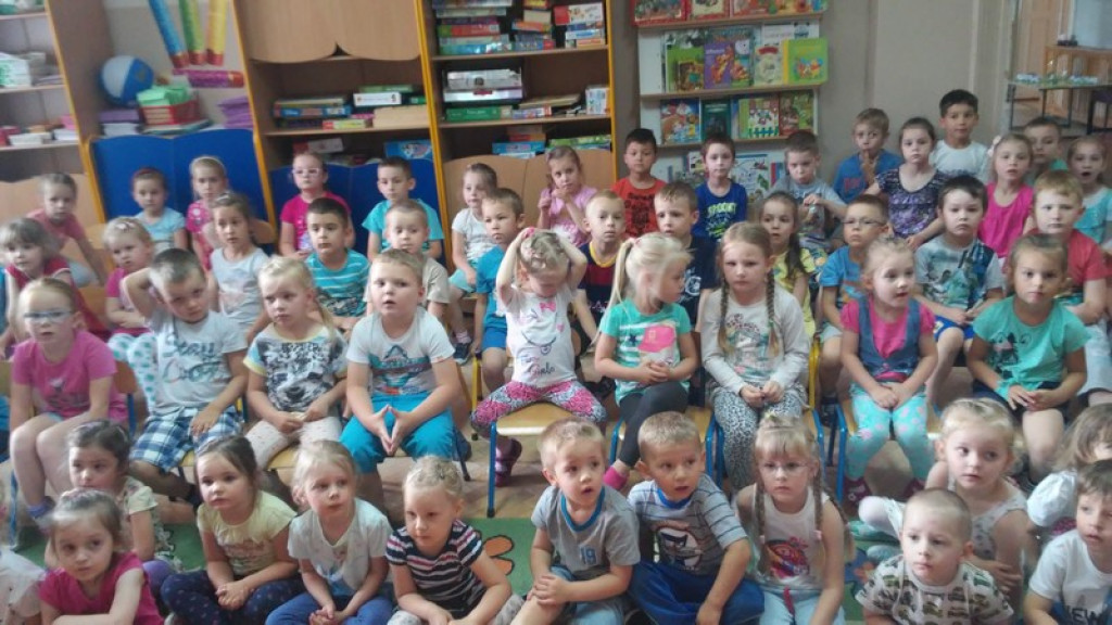 Spotkanie z policjantem w PP8 - wakacje tuż, tuż..