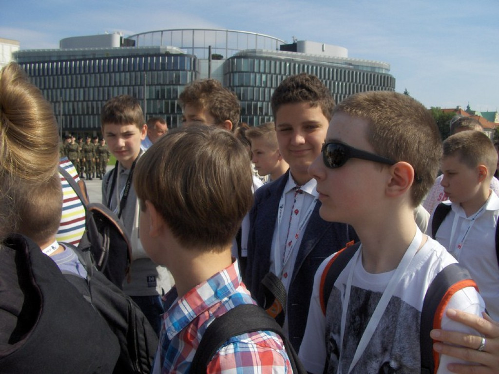 Lekcja patriotyzmu w Warszawie