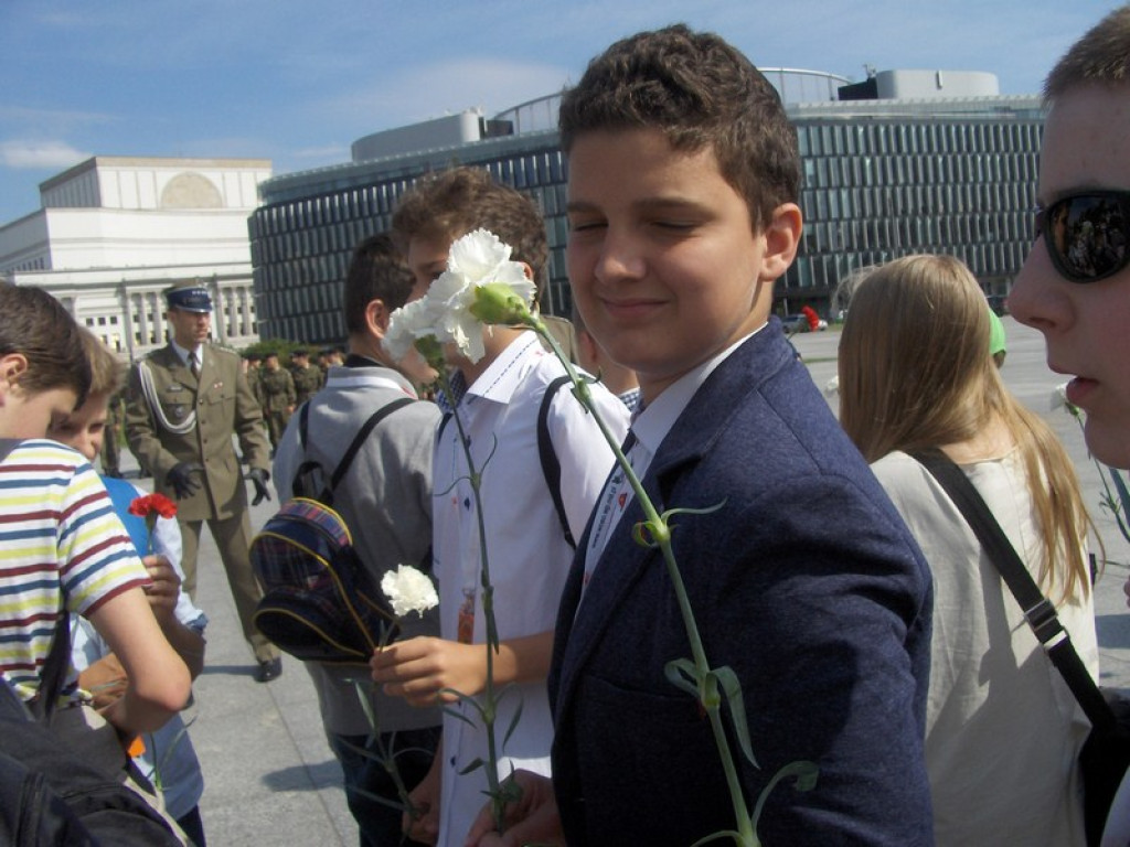 Lekcja patriotyzmu w Warszawie